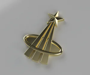 Nasa Astronaut Pin 3D Models