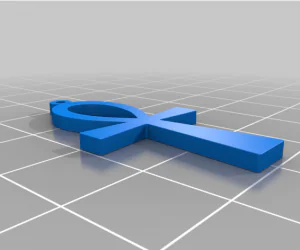 Ankh Pendant 3D Models