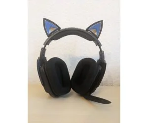 Cat Ears Headset 3D Models