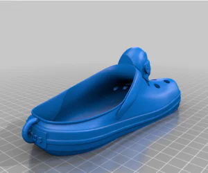 Dwayne Johnson Crocs 3D Models