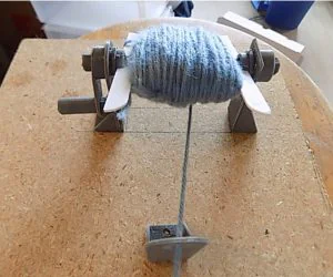 Simple Yarn Winder And Dispinser 3D Models