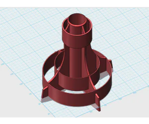 Estes Uss Hyperion Kit 1383 Fin Can 3D Models