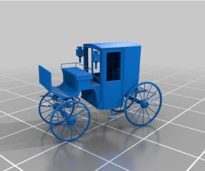 Horsecarriage 3D Models