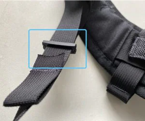 Backpack Belt Tape Clip 3D Models