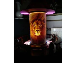 Löwen Lion Lithophane Extra Gross 3D Models