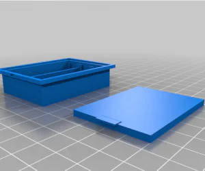 4X6″ Lithophane Box 3D Models