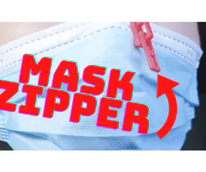 Mask Zipper 3D Models