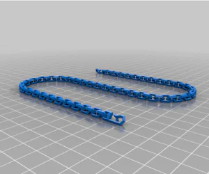 Necklace Chain Remix 3D Models