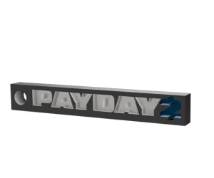 Payday 2 Keychain 3D Models
