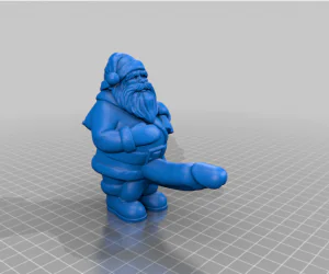 Santa With Schlong 3D Models