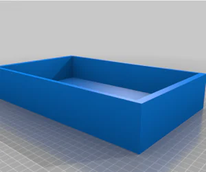 Shoebox With Removeable Lid 3D Models