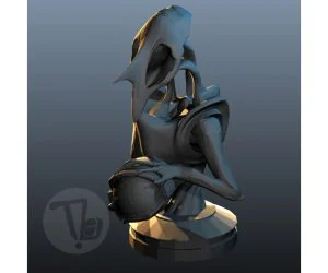 Siren Bust 3D Models