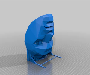 Squid Game Front Man Mask Extra Supports 3D Models
