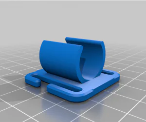 Tactical Chapstick Holder Molle Clip 3D Models
