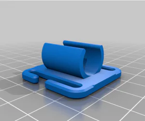 Tactical Sharpie Holder Molle Clip 3D Models