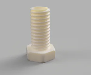 Huge Bolt To Use As A Refined Flowers Pot 3D Models