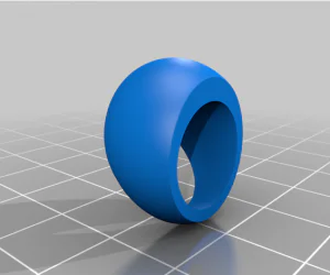 Blob Ring Ii 3D Models