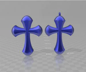 For All The Lost Sheep And Misguidet Children: Cross 3D Models
