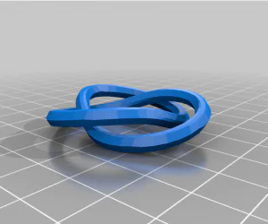 Simple Knot Earrings 3D Models