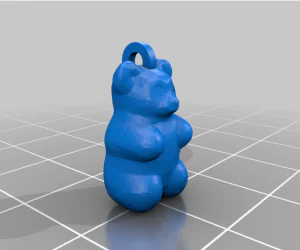 Gummy Bear Charm 3D Models