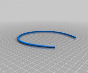 Thin Headband 3D Models