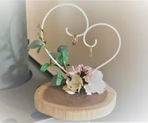 Wedding Ring Hanger 3D Models