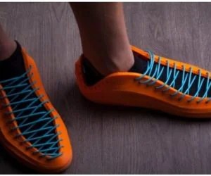 Modern 3D Printed Sneakers 3D Models