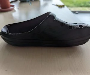 Crocs Shoes Wearable Size Us7.5 Eu40 3D Models