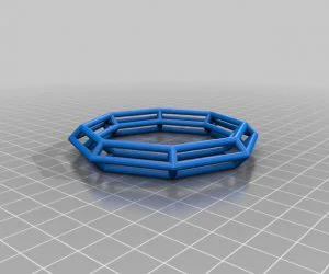 Default Open Frame Ringbracelet Thing 3D Models