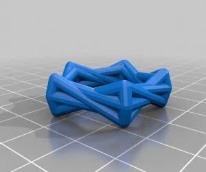 Belt Organizer Hook Two Piece 3D Models