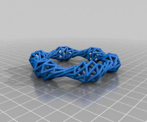 Customisable Name Rings 3D Models