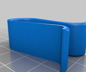 Clip For Securing Trousers On A Cloth Hanger 3D Models
