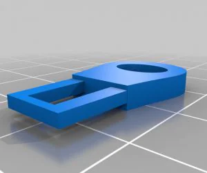 Zipper Pull Tab 3D Models