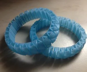 Bracelet Thing 1 Voronoi Style 3D Models