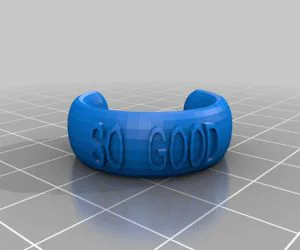 My Customized Text Ringbraceletcrown Thing 3D Models