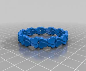Parametric Bracelet Cuff 3D Models