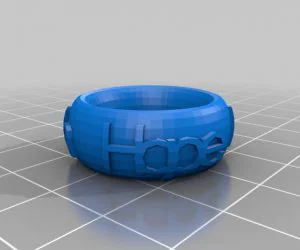 Nice Ring Customized 01 3D Models