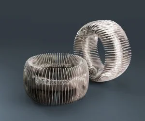 Dual Struded Coral Cuff 3D Models
