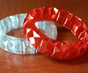Snapfit Link Chain Bracelet 3D Models