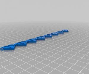 Magnetic Clip For A Rubberbelt 3D Models