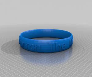 My Customized Text Ringoyuki Ring 3D Models
