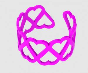 Spiral Bracelet 3D Models
