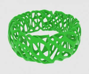 Knurled Bracelet No2 3D Models