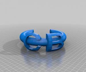 My Customized Text Ringbraceletcrown Thing 3D Models