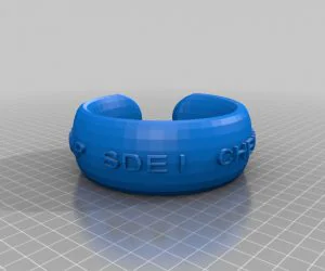 My Customized Ringbraceletcrown Thing V2 3D Models