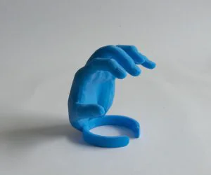 Loom Band Fingers 3D Models