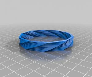 Binder Minder Hair Band Bracelet 3D Models