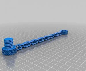 Chainmail Bracelet V4 Fixed 3D Models