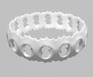 Hexagon Bracelet 3D Models