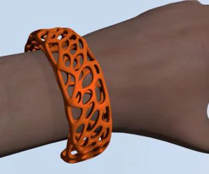 Split Braid Bracelet 3D Models